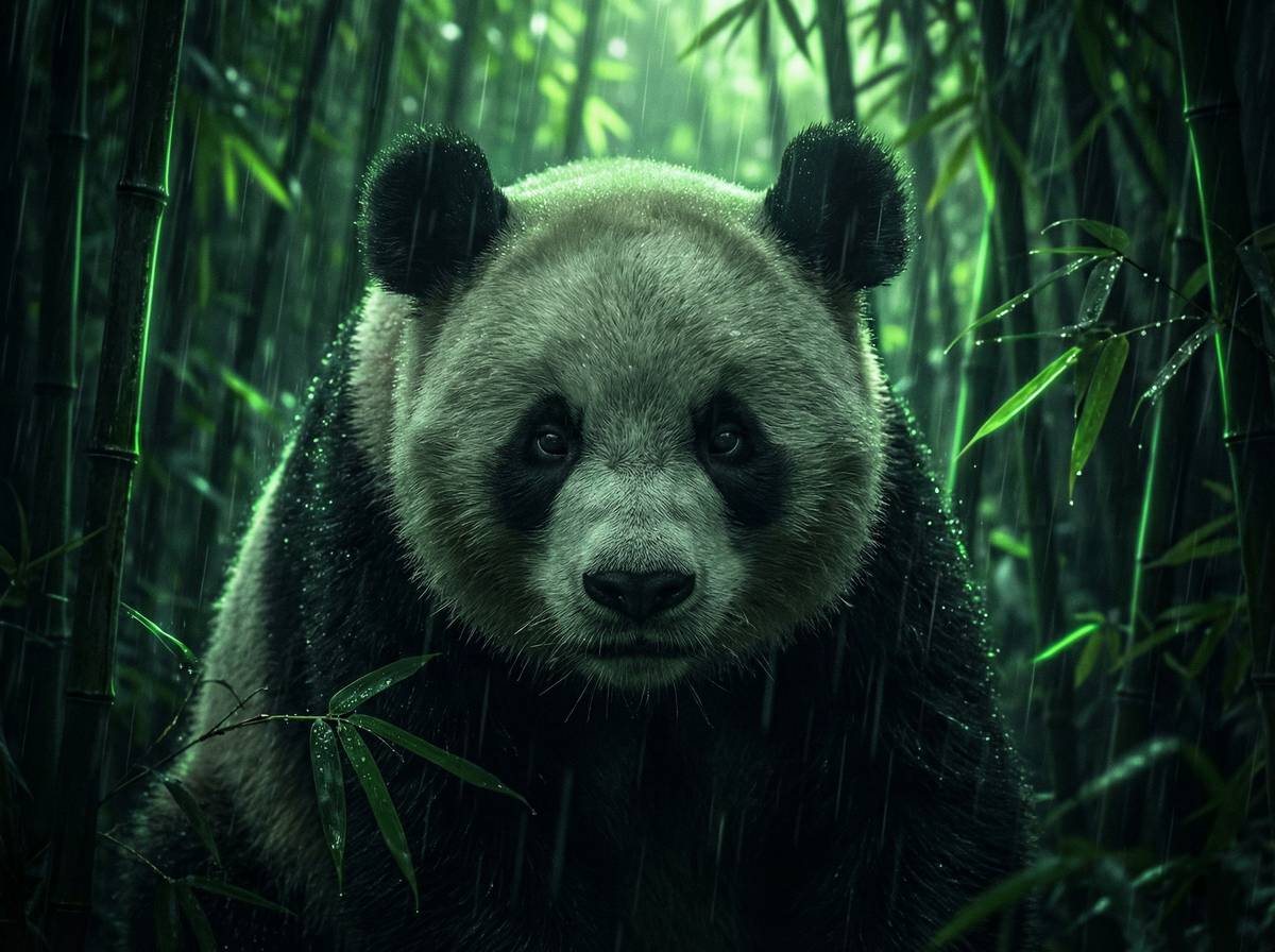 大象传媒精选视频-熊猫竹林漫步