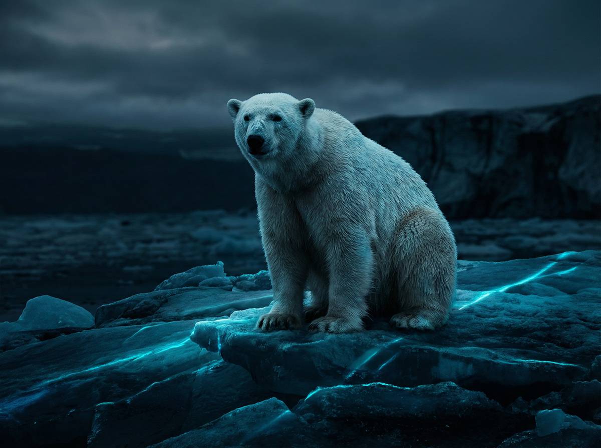 大象传媒茄子视频-北极熊冰原探险